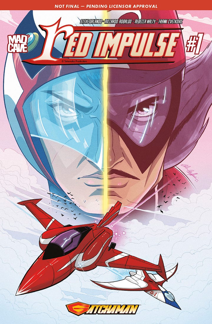 Gatchaman: Red Impulse covers
