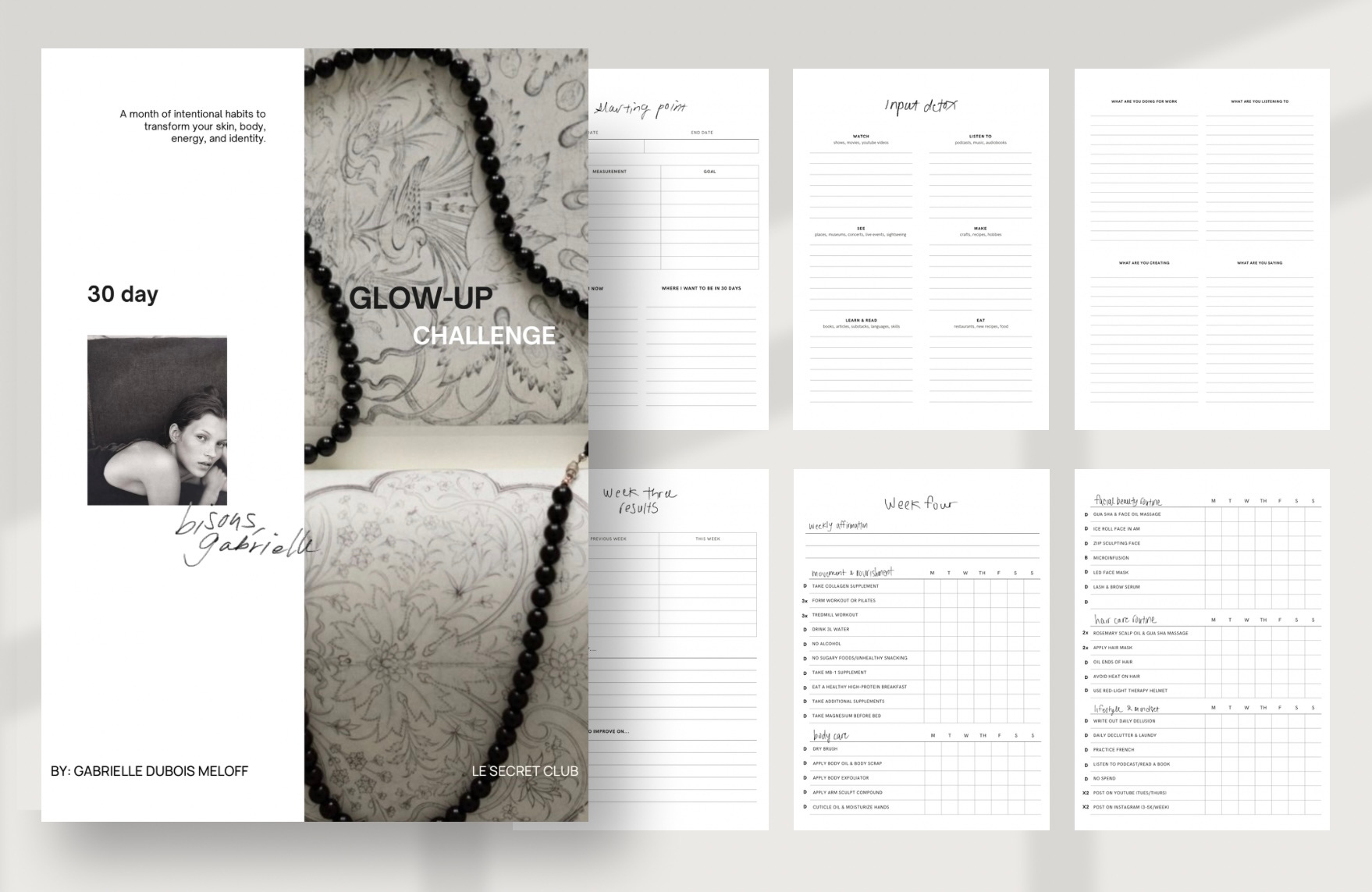 How to Glow Up in 30 Days - by Gabrielle Dubois Meloff