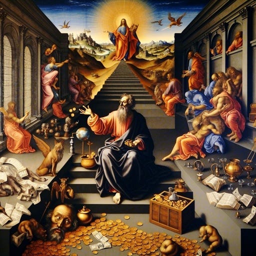 The Parable Of The Rich Fool Artwork | Bible Art