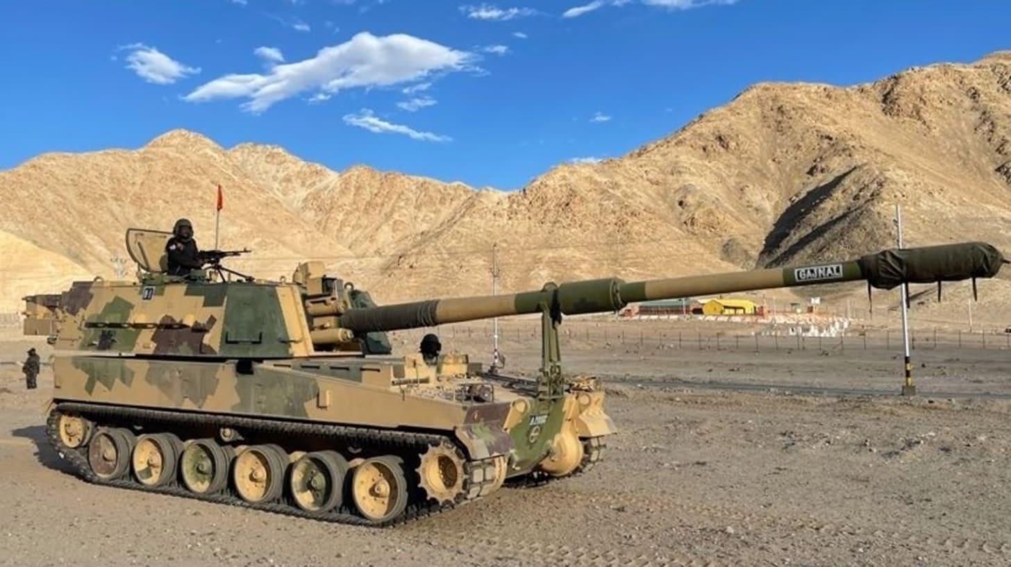 Indian Army deploys K9-Vajra howitzer regiment along LAC: Know all about  the guns | Latest News India - Hindustan Times