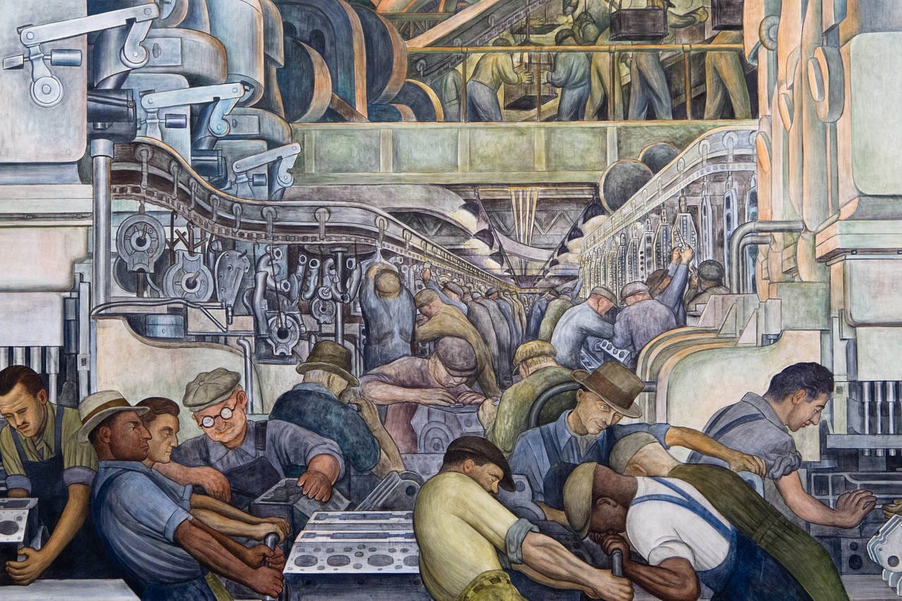 Review of 'Diego Rivera and Frida Kahlo in Detroit' at the Detroit  Institute of Arts - WSJ