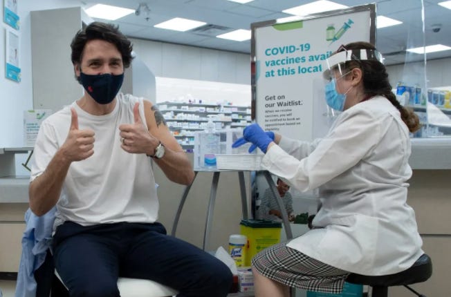 In Desperate Retreat, Trudeau Suspends Vaccine Mandates