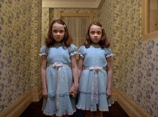 The Grady Twins the Shining Spooky Duos rmrk*st | Remarkist Magazine