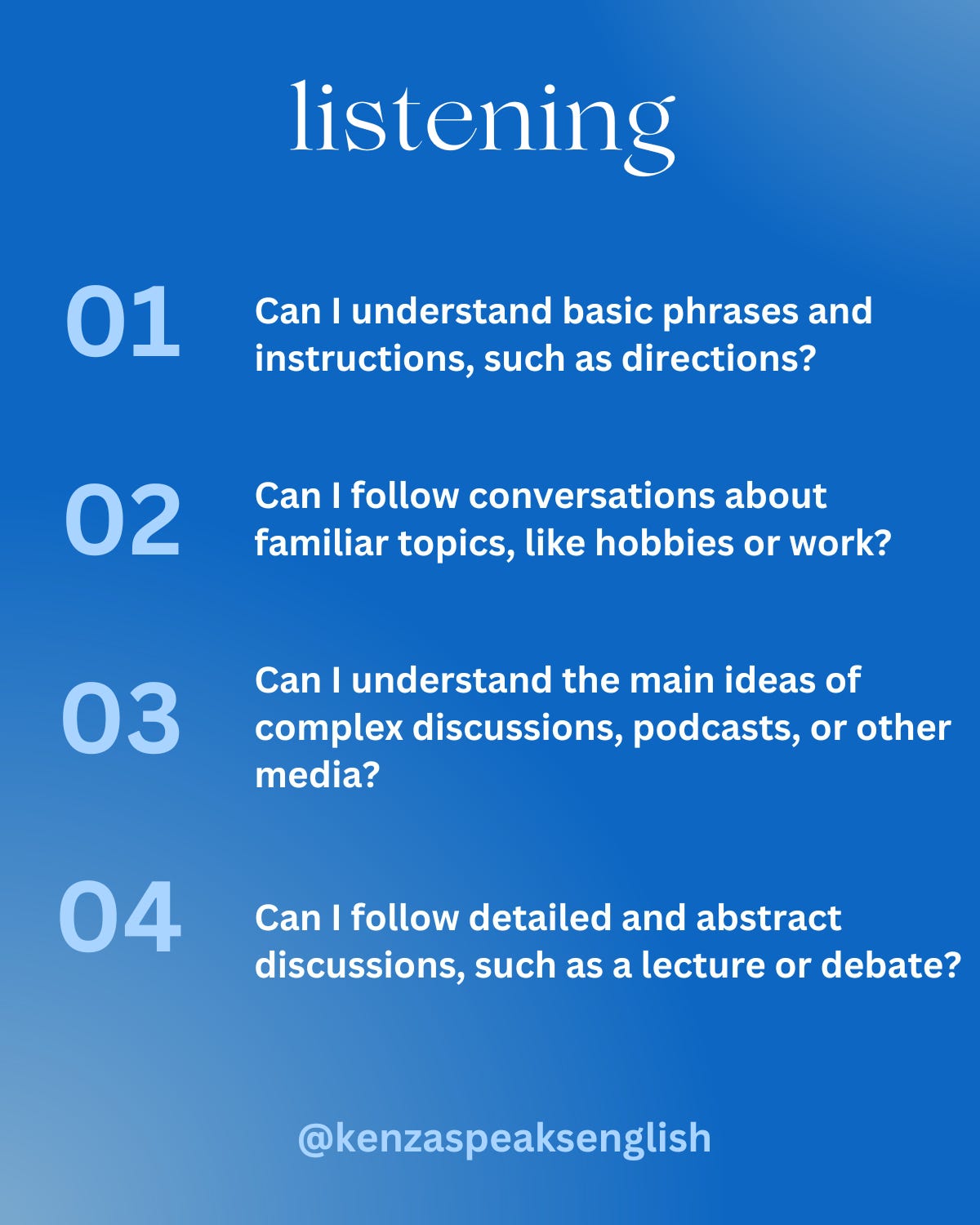Understanding the CEFR - by Kenza Taboada