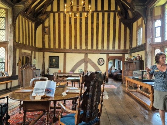 The House at Great Dixter copyright Anne Wareham 
