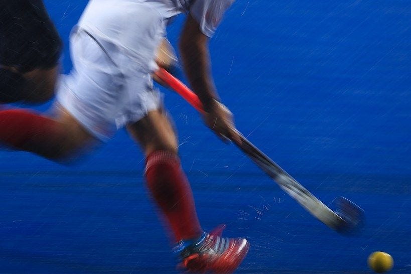 Hockey Motion Blur