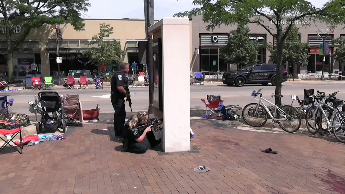 Police Release Description of Suspect in Highland Park Parade Mass Shooting  – NBC Chicago