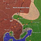 Map: The Drone War in Kordofan