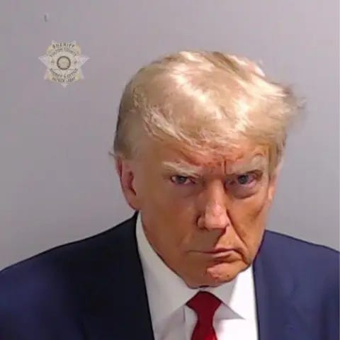 Historic Trump mugshot released after arrest in Atlanta, Georgia