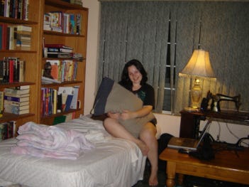 getting comfy