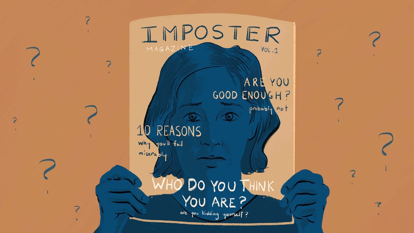 IMPOSTER SYNDROME: THE CREATIVE'S BANE | by Ifedolapo | Medium IMPOSTER SYNDROME: THE CREATIVE'S BANE | by Ifedolapo | Medium