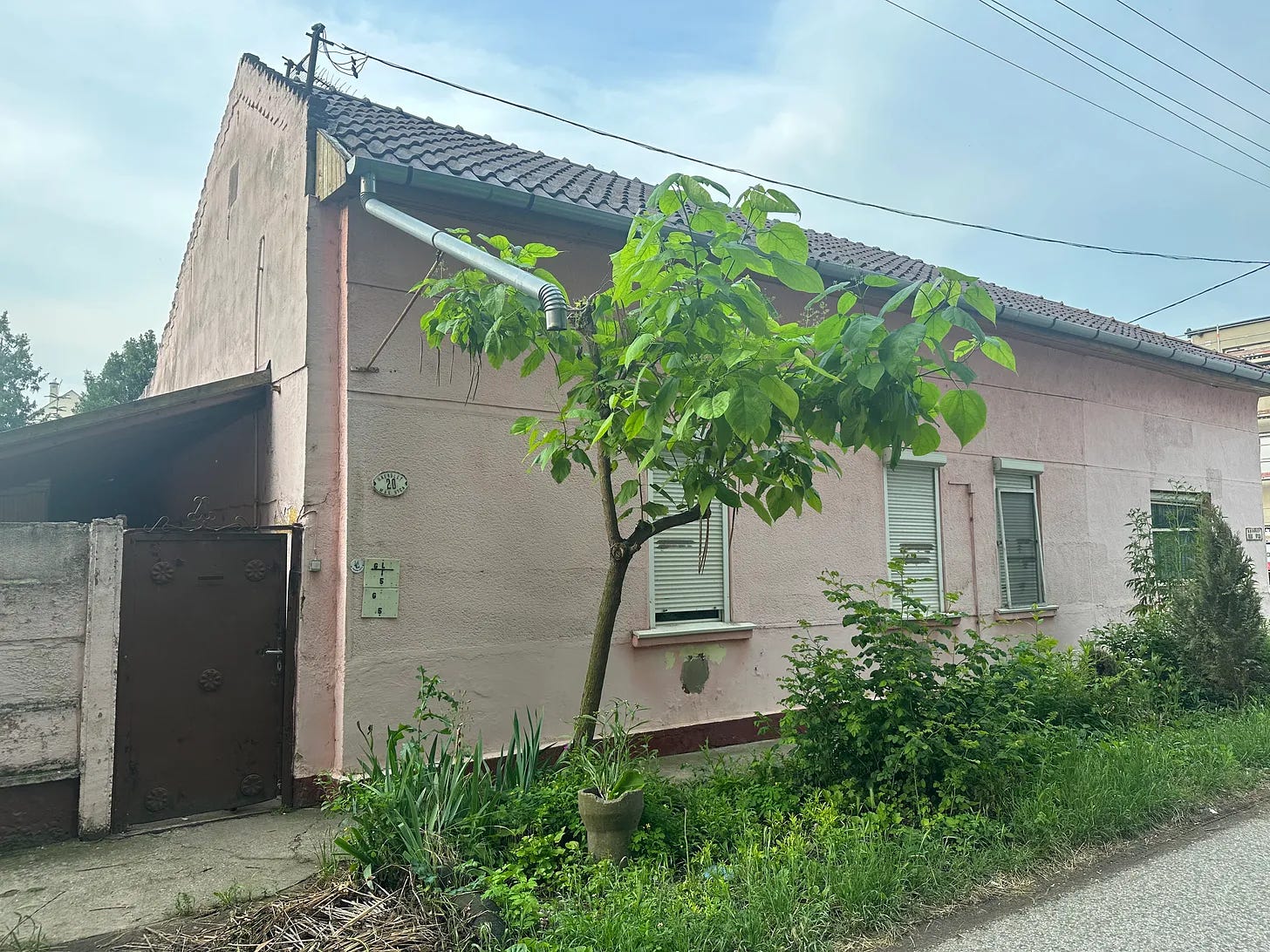 A house on the outskirts of Nyíregyháza, Hungary, where Leah’s grandparents lived in the early days of the Holocaust, and which she visited in June 2023. A house on the outskirts of Nyíregyháza, Hungary, where Leah’s grandparents lived in the early days of the Holocaust, and which she visited in June 2023.