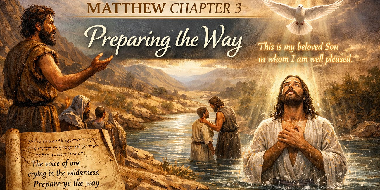 Matthew 3 — Preparing the Way