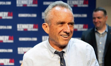 Independent presidential candidate Robert F. Kennedy Jr