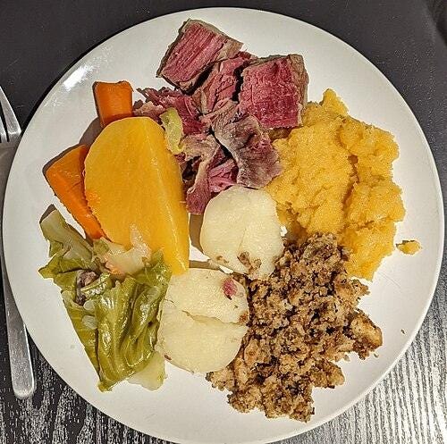 Newfoundland Jiggs Dinner Newfoundland Jiggs Dinner