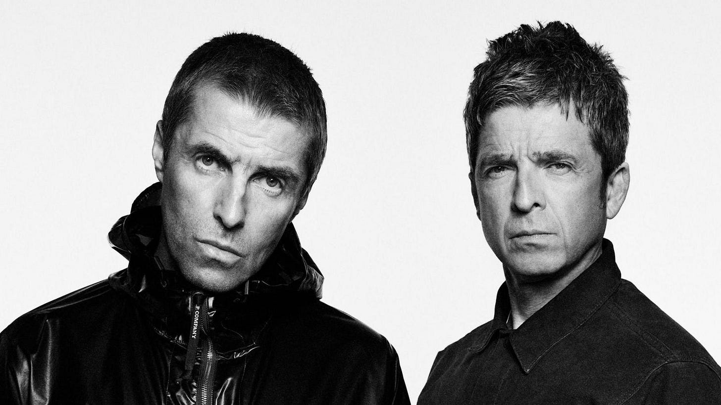 Oasis at the BBC on BBC Two and iPlayer tonight 21 June 2025