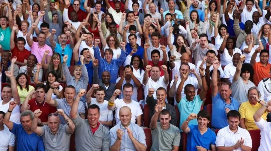 If everyone stood together in the same place what area would we cover? -  BBC Science Focus Magazine