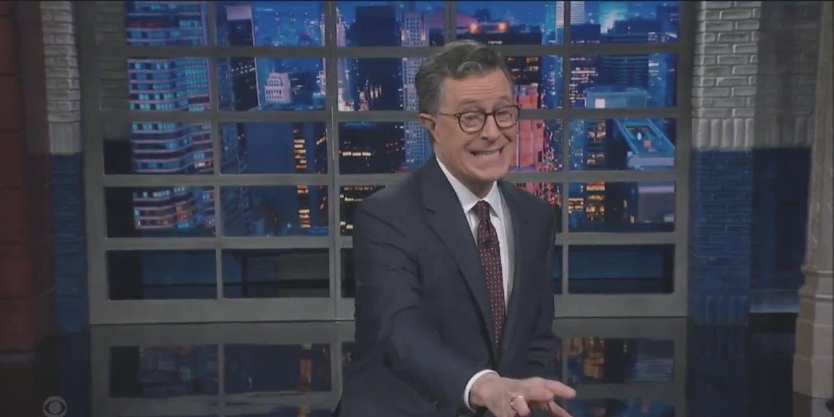 BREAKING: Colbert Just Roasted Trump's Cult Shoe Obsession as Oil ...