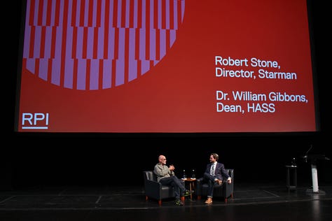 Selected photos from the Documentary Screening and Q & A Session at EMPAC.