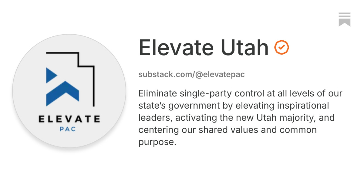 Elevate Utah | Substack