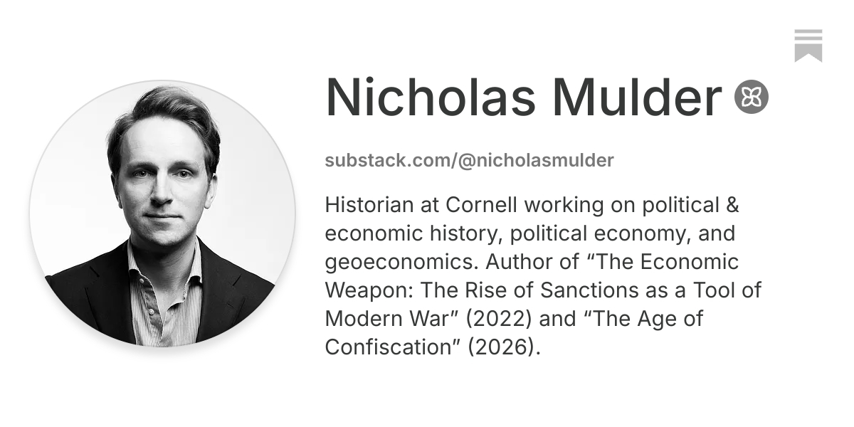 Nicholas Mulder | Substack