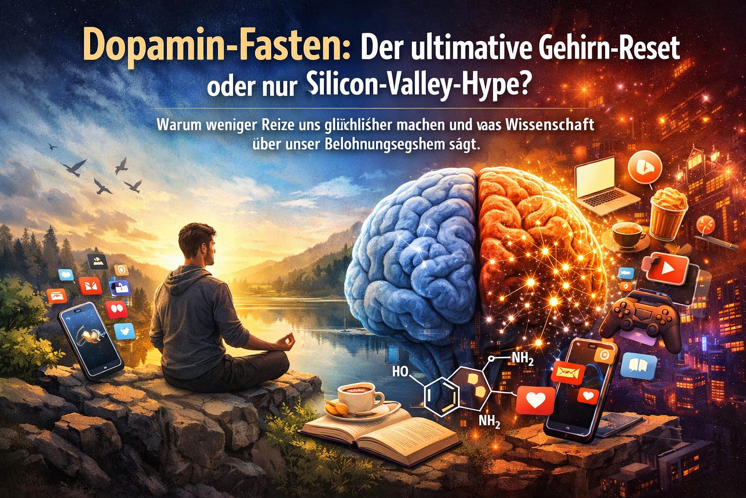 Funktioniert Dopamin-Fasten wirklich? Wir beleuchten den Trend aus neurobiologischer Sicht, klären Mythen auf und zeigen, wie Sie Ihr Belohnungssystem gesund regulieren.