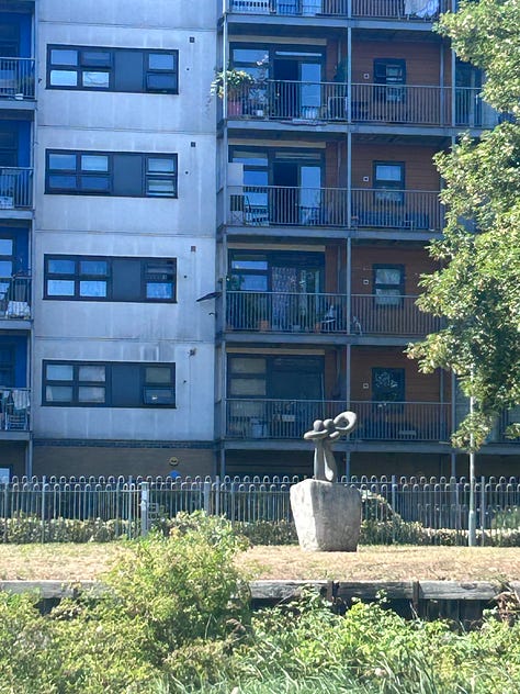 Photos by SLART - The Line London Sculpture Trail.