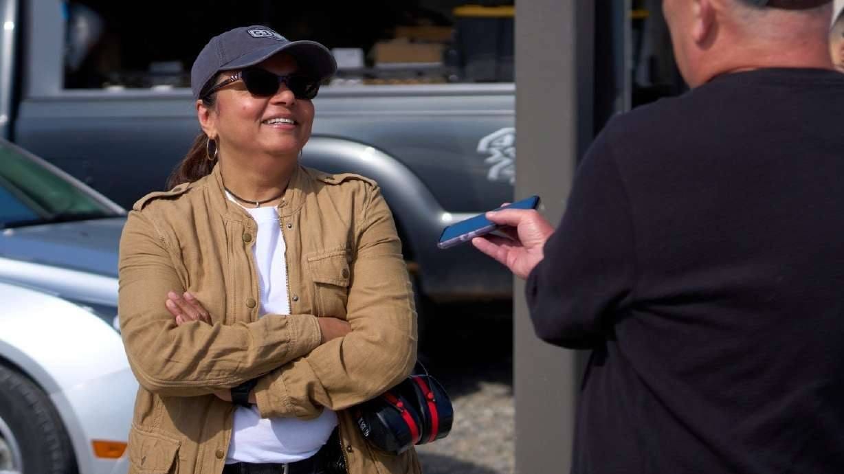 May be an image of 2 people and car May be an image of 2 people and car