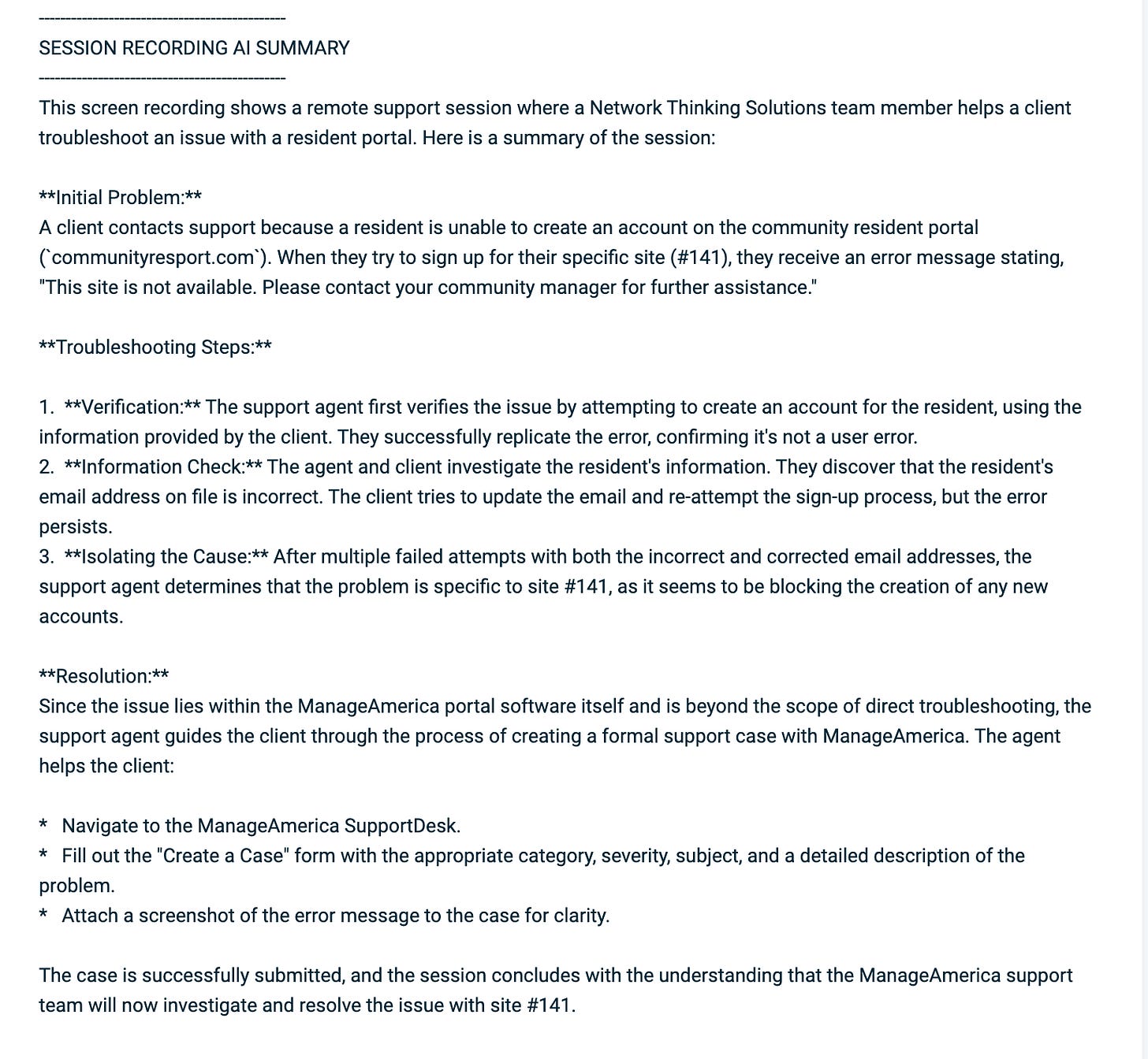 Bomgar BeyondTrust Summary Autotask