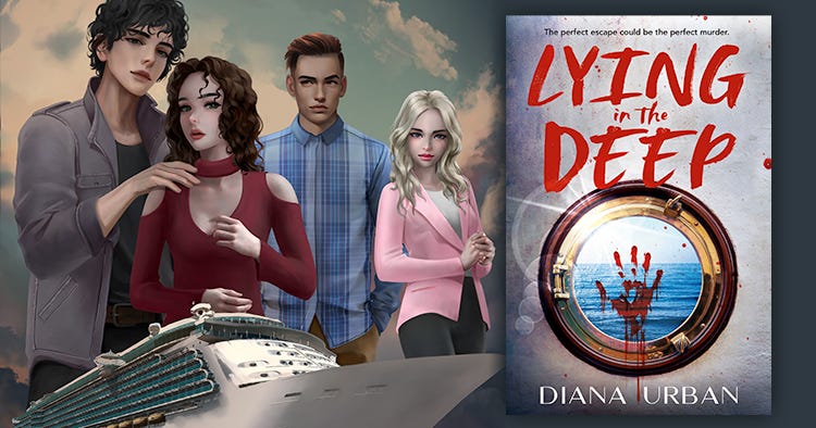 Lying in the Deep with character art