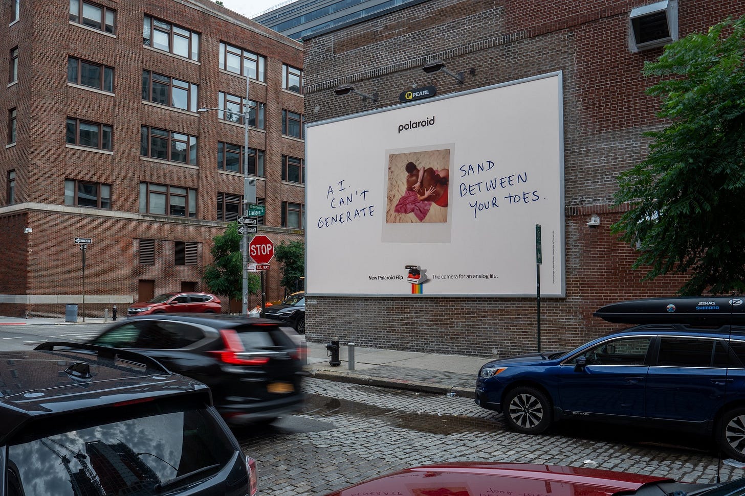 Polaroid Ad Campaign: The Camera for an Analog Life — The Culturist