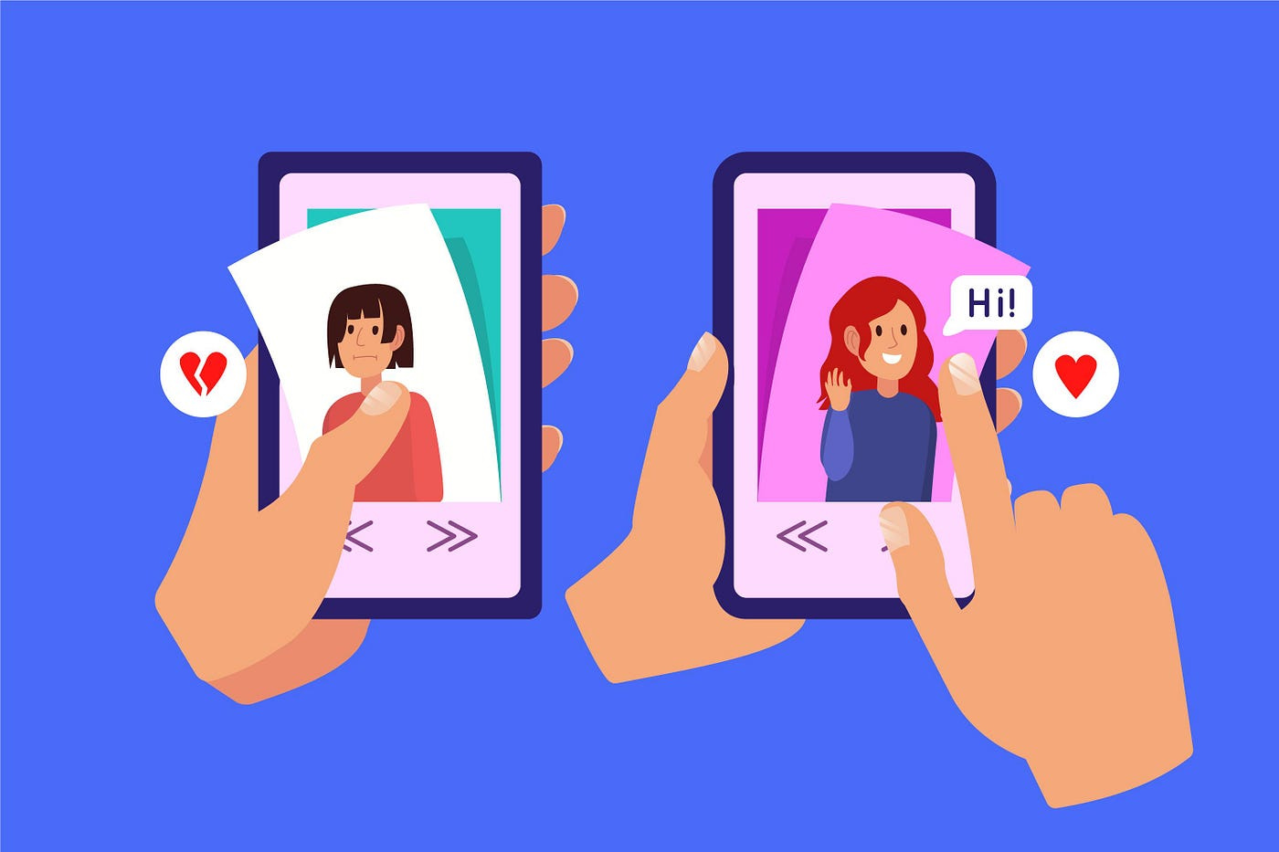 Swipe left, swipe right — but why? | by Josep Ferrer | UX Collective