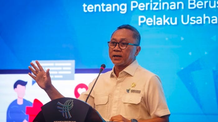 인도네시아 통상부 장관 Zulkifli Hasan 인도네시아 통상부 장관 Zulkifli Hasan