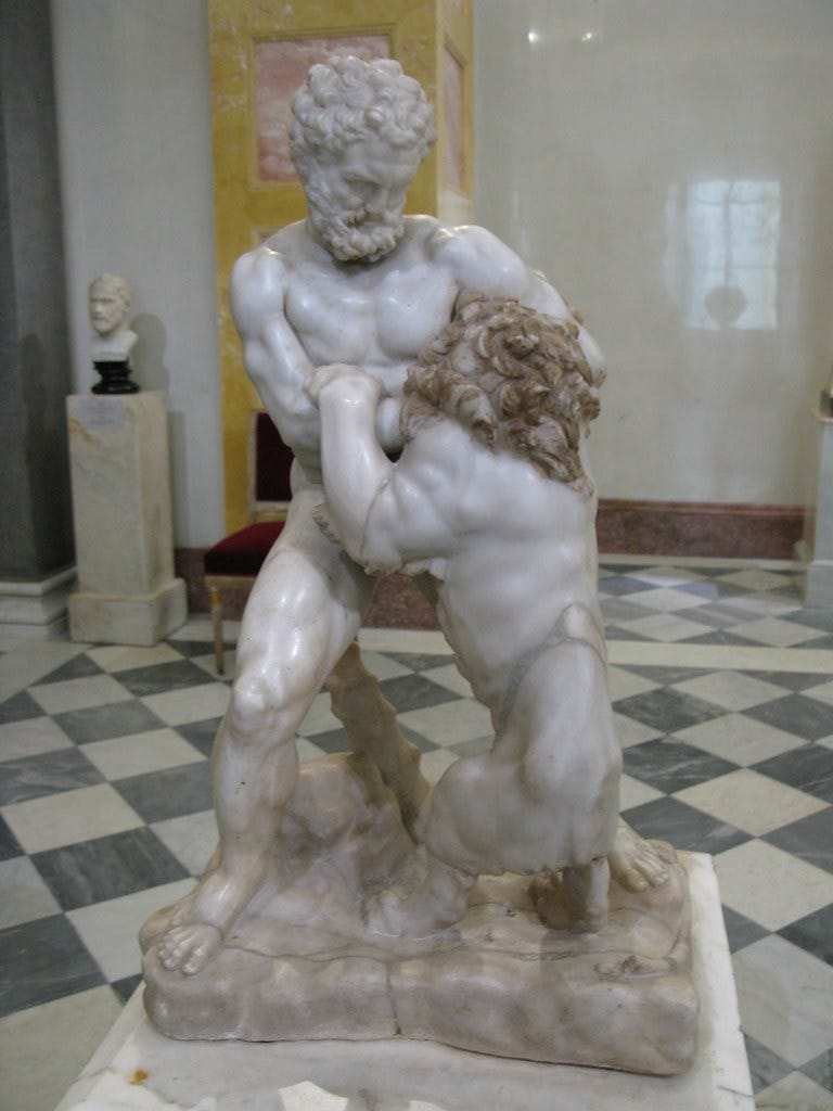 9066 - St Petersburg - Hermitage - Heracles Fighting the Lion