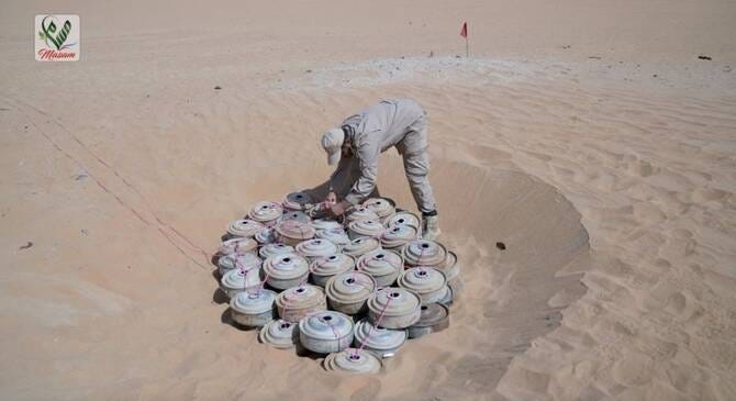 Project Masam clears 3,500 mines in Yemen in March