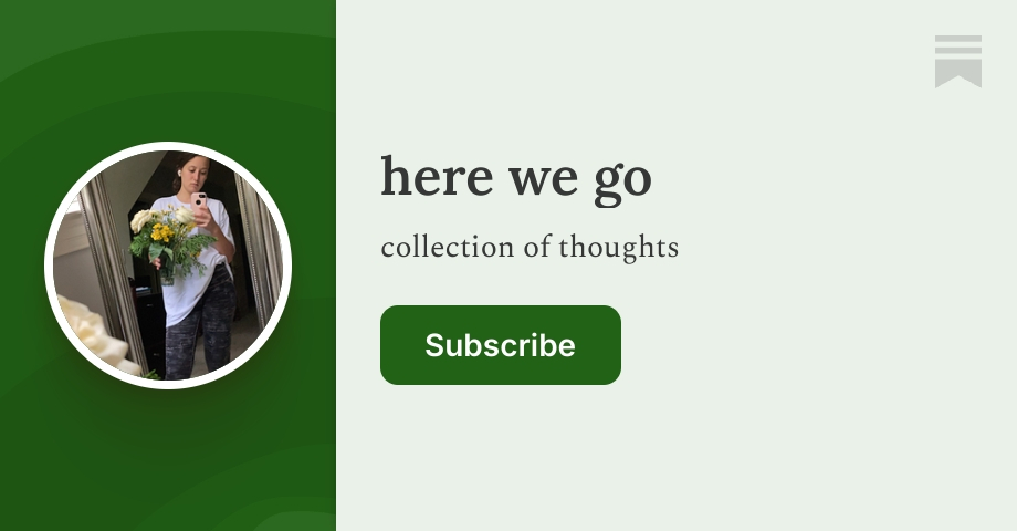here we go | Anna Blake Glatthaar | Substack