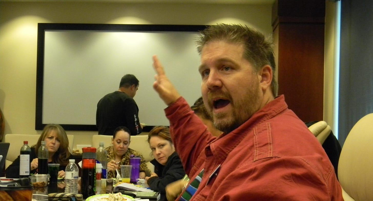 Jaime Buckley teaching