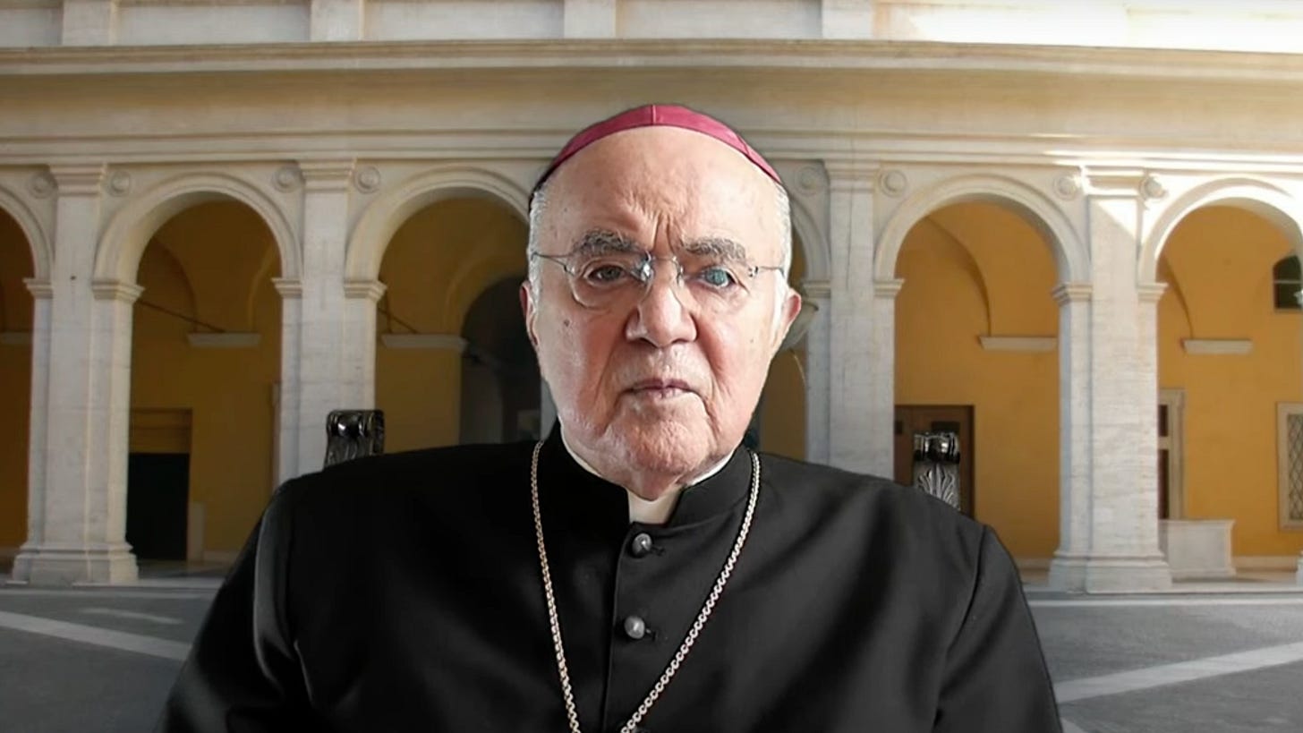 Archbishop Viganò responds to 'excommunication': 'If we had a pope...'