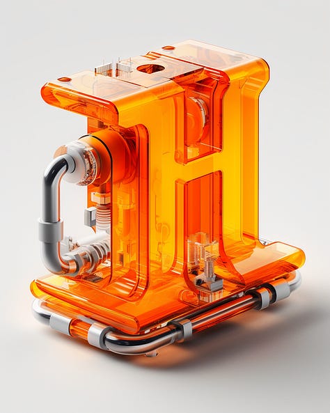 Letters AI generated. Cyberpunk inspiration
