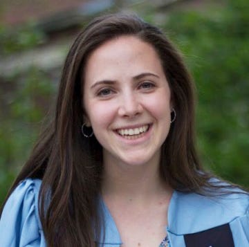 Left: Headshot photo of Ayelet Rosenberg. Right: Headshot photo of Snehal Bindra.