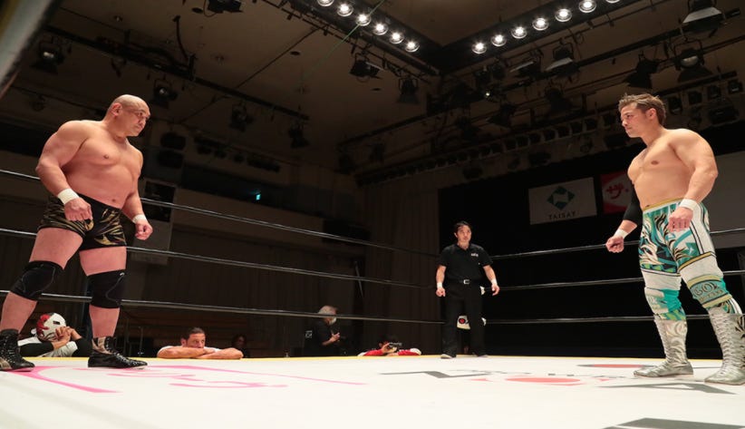 NOAH) "I thought I would lose if I looked away" ~ GHC Champion, Go  Shiozaki's revelation, the truth of the thirty-one minute stare down in the  Fujita fight