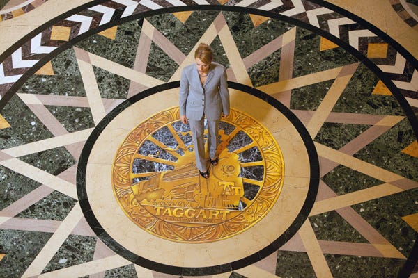 The Road to Serfdom, Atlas Shrugged, and the Railroad Unification Plan