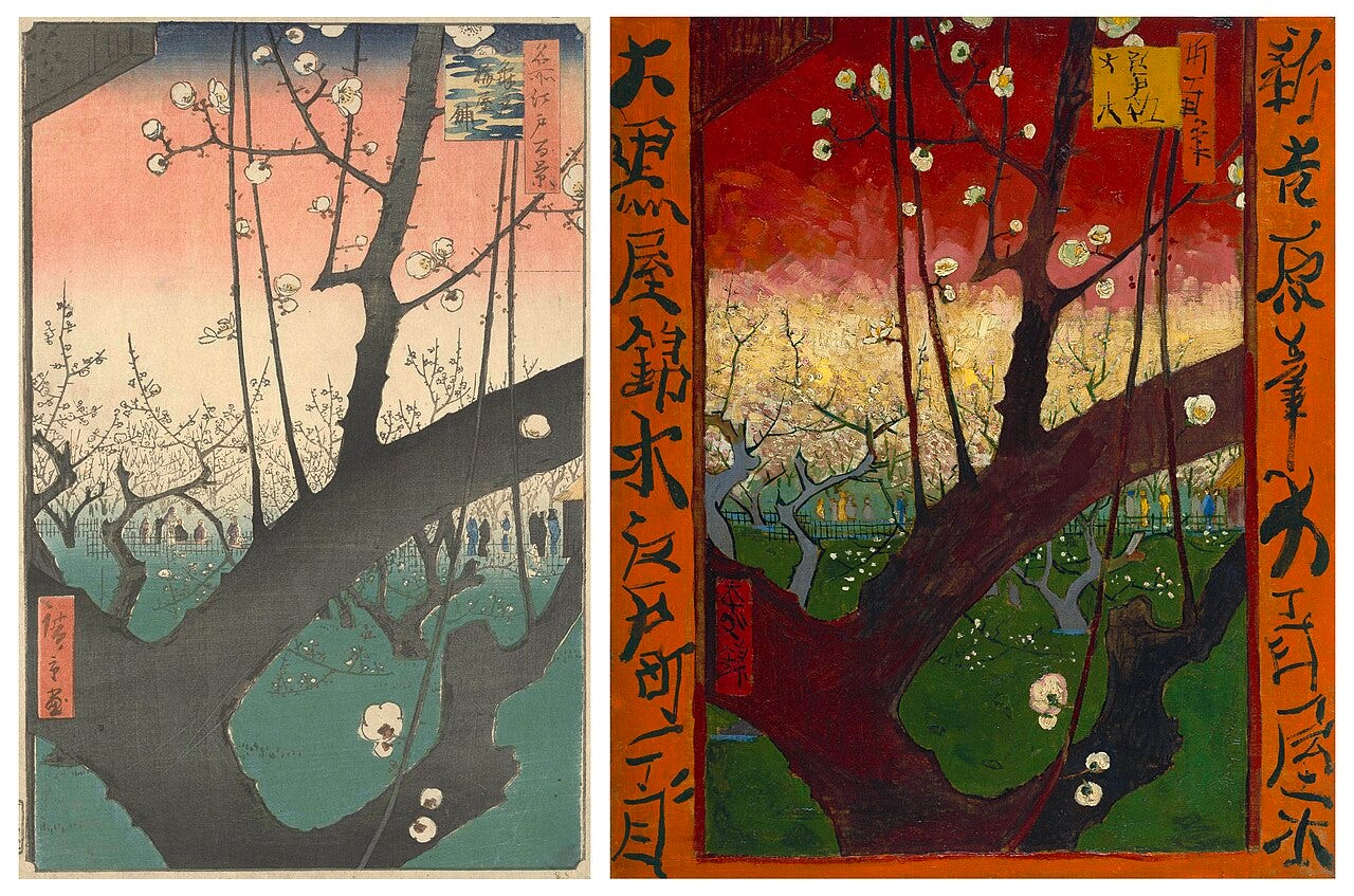 Japanese woodblock print ukiyo style Japanese woodblock print ukiyo style