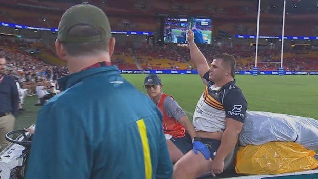 Super Rugby Pacific 2025 | ACT Brumbies vs Queensland Reds result, video,  highlights; Blake Schoupp Achilles injury