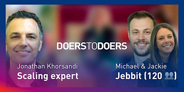 DOERS⋅TO⋅DOERS - Are you scalable? Your choices will tell.