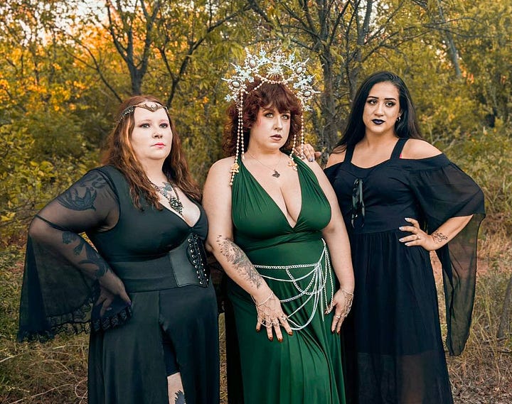 Witchy Women photo session by Jess Clark