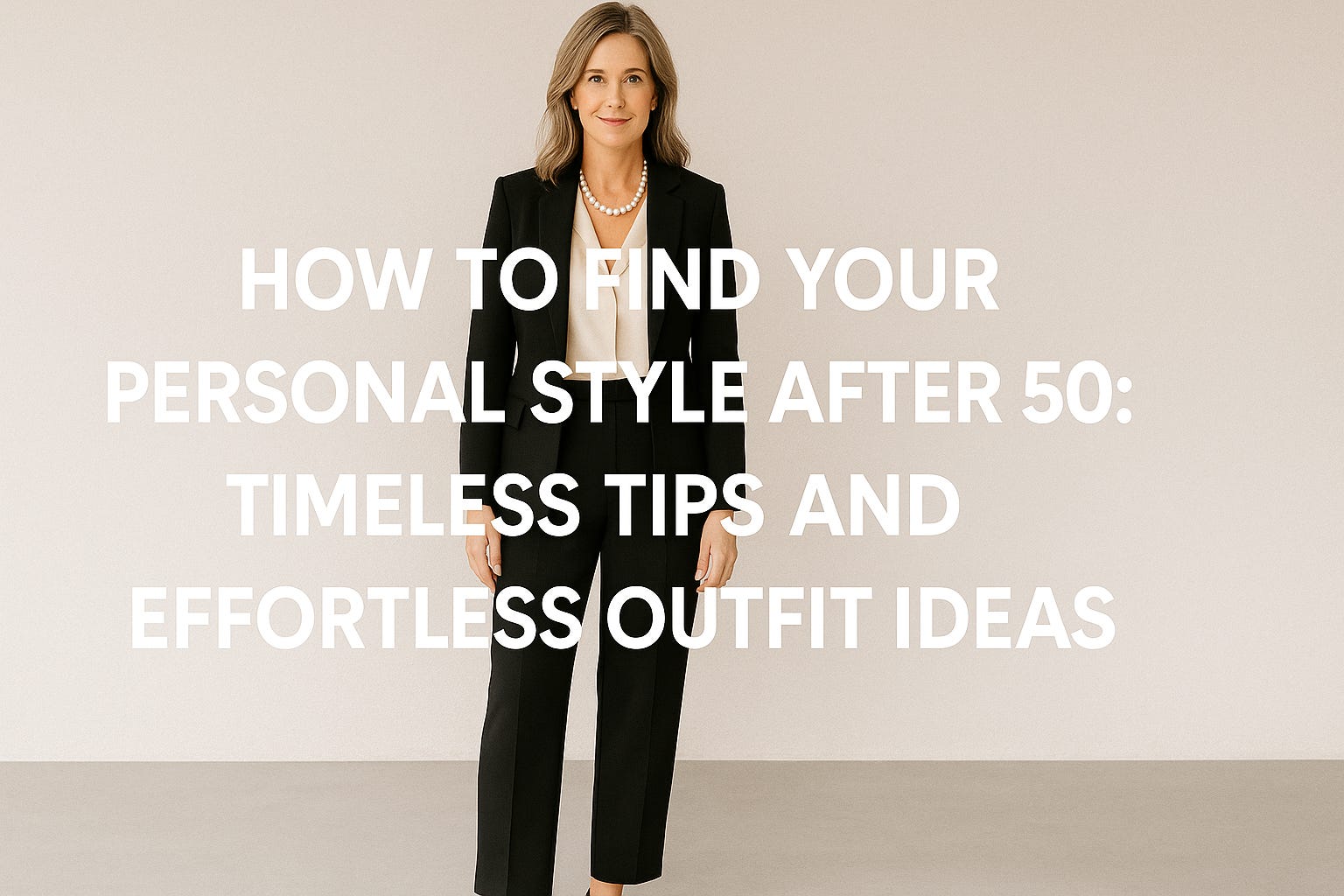 How to Find Your Personal Style After 50: Timeless Tips and Effortless ...