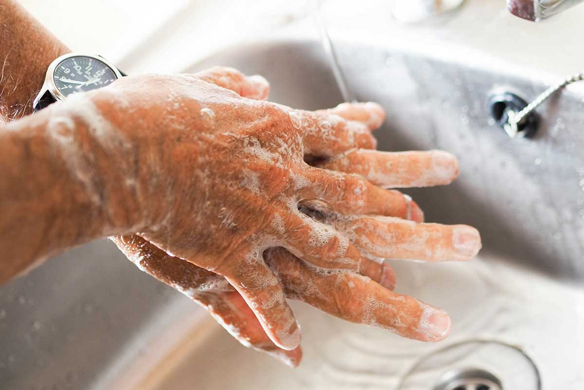 hand washing