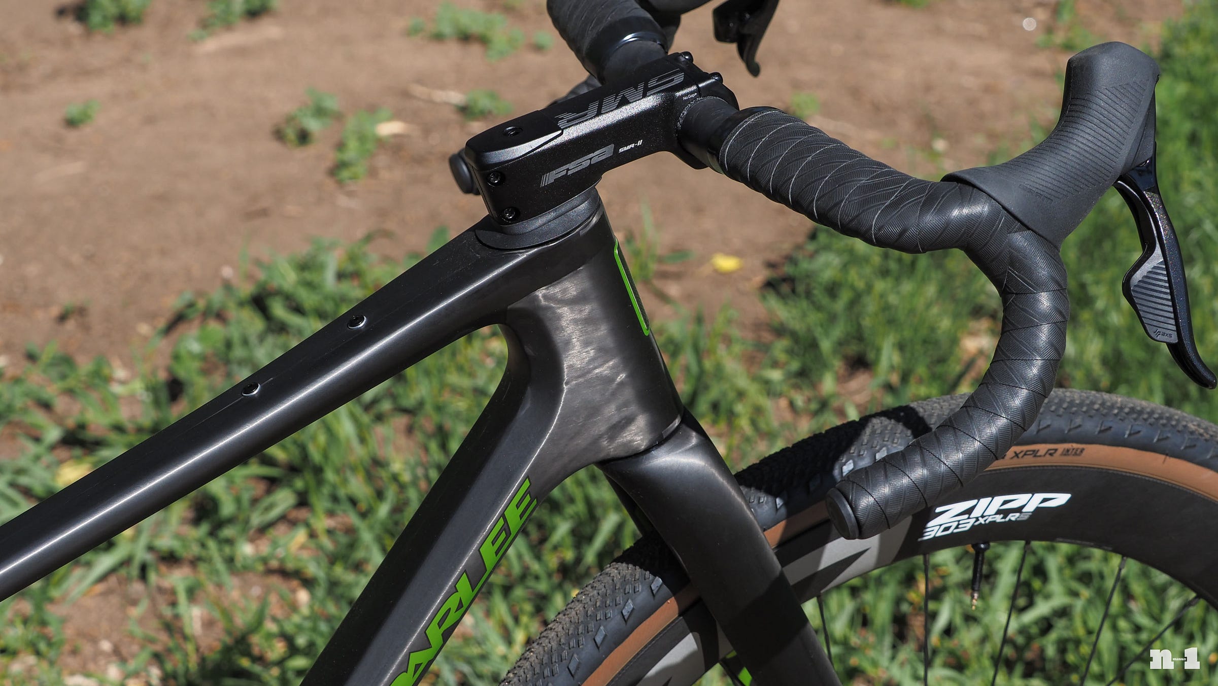 Parlee Taos gravel bike head tube