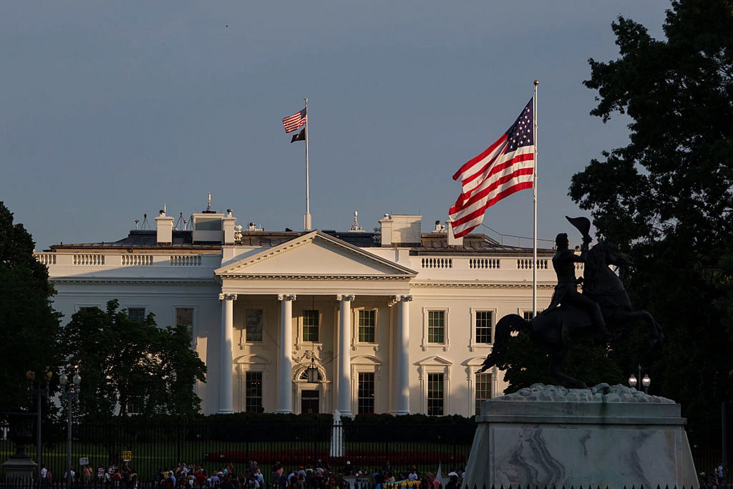 White House Explains Viral Video of Object Tossed From Window